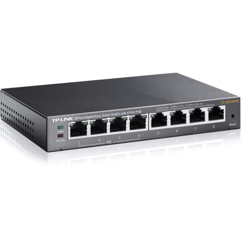 SWITCH TP-LINK TL-SG108PE