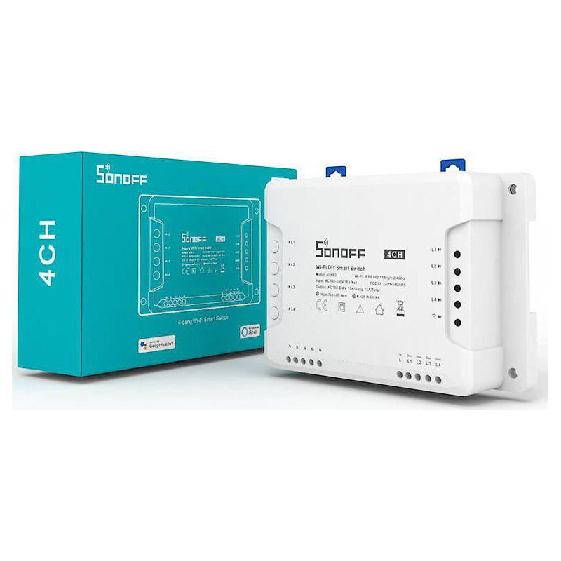 SONOFF sterownik 4-kanałowy 10A WiFi 4CHR3
