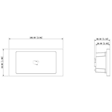 MODUŁ CZYTNIKA ZBLIŻENIOWEGO DAHUA VTO4202F-MR1