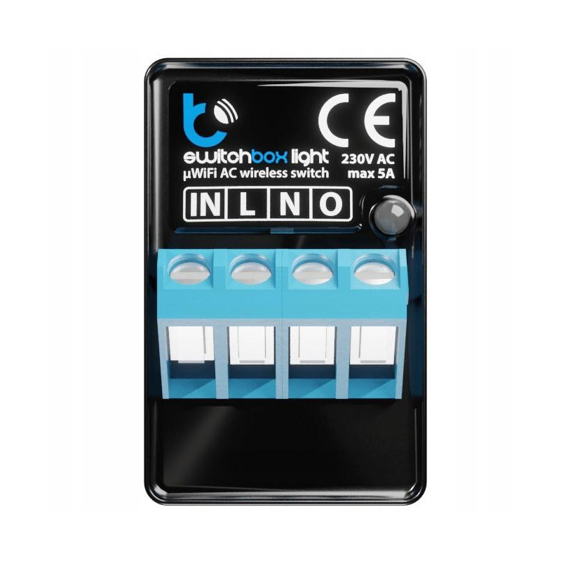 Przełącznik Blebox SwitchBox Light WiFi Włącznik 230V Wi-Fi