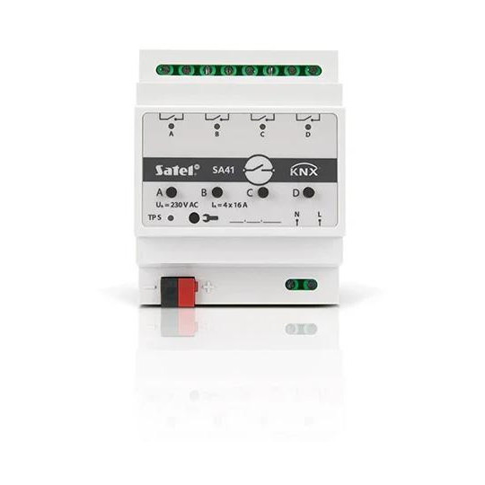 SATEL KNX 4-kanałowy aktor przełączający KNX-SA41