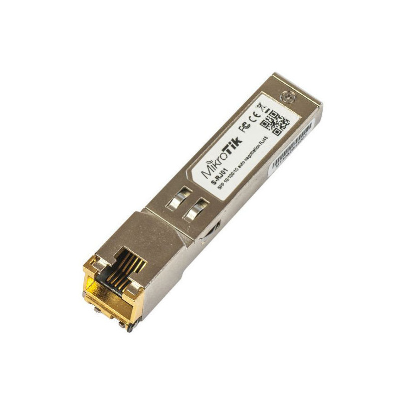 MODUŁ SFP MIKROTIK S-RJ01 10/100/1000M