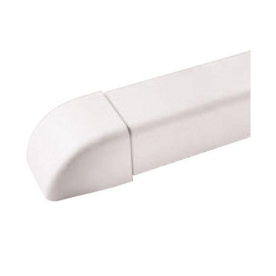 Zakończenie koryta IPEP60 białe IVENSIS