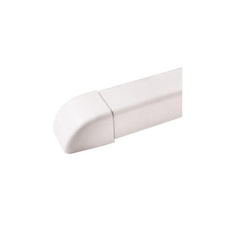 Zakończenie koryta IPEP60 białe IVENSIS