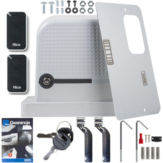 Zestaw NICE ROBO 600 do bram przesuwnych (bez fotokomórek)