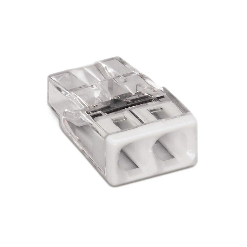 Szybkozłączka uniwersalna DRUT 2x 0,5-2,5mm2 WAGO 2273-202 100szt.