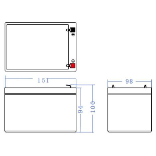 AKUMULATOR AGM Green Cell VRLA 12V 12Ah