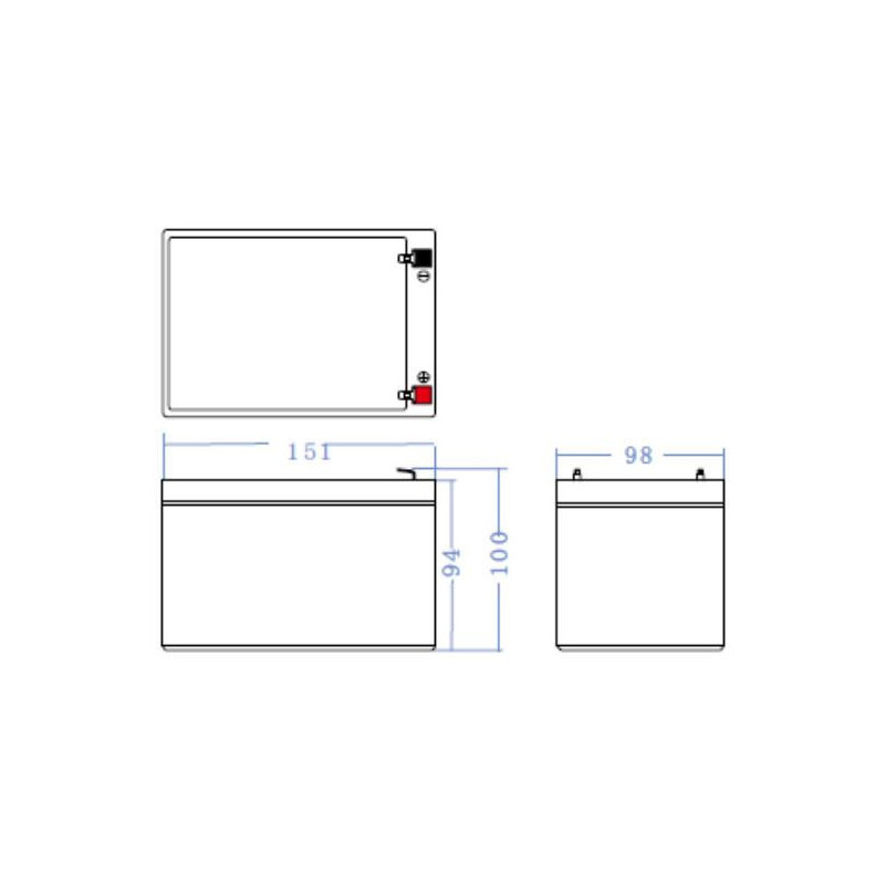 AKUMULATOR AGM Green Cell VRLA 12V 12Ah