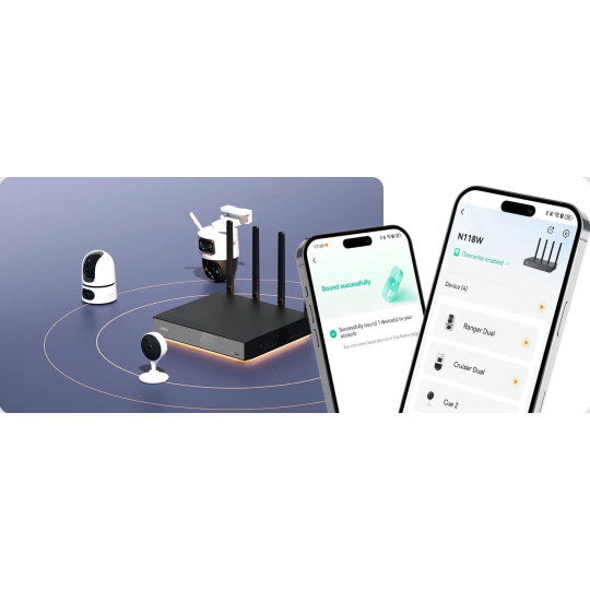 Rejestrator IP Imou N110W Wi-Fi 10- kanałowy