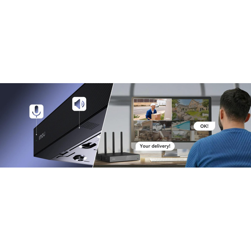 Rejestrator IP Imou N110W Wi-Fi 10- kanałowy