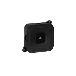 Puszka natynkowa pusta 4 wlotów VIPLAST VP-2 CZARNA IP44 85x85x35mm 027-05