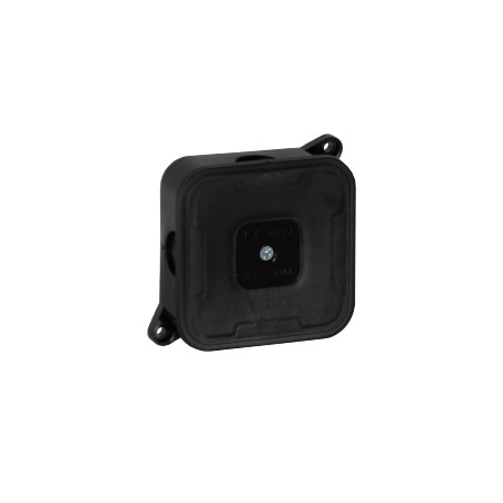 Puszka natynkowa pusta 4 wlotów VIPLAST VP-2 CZARNA IP44 85x85x35mm 027-05