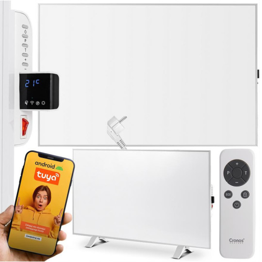 Panel grzewczy IR CRONOS Synthelith PRO CRP-980TWP White