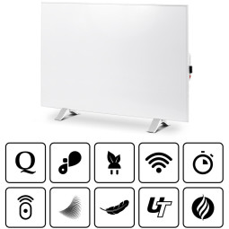 Panel grzewczy IR CRONOS Synthelith PRO CRP-980TWP White