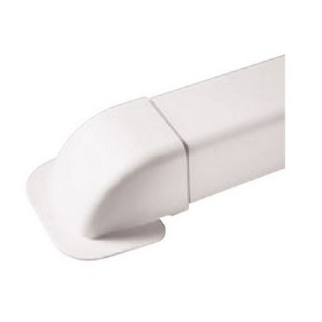 Maskownica ścienna IPWE80 biała Ivensis IPWE80