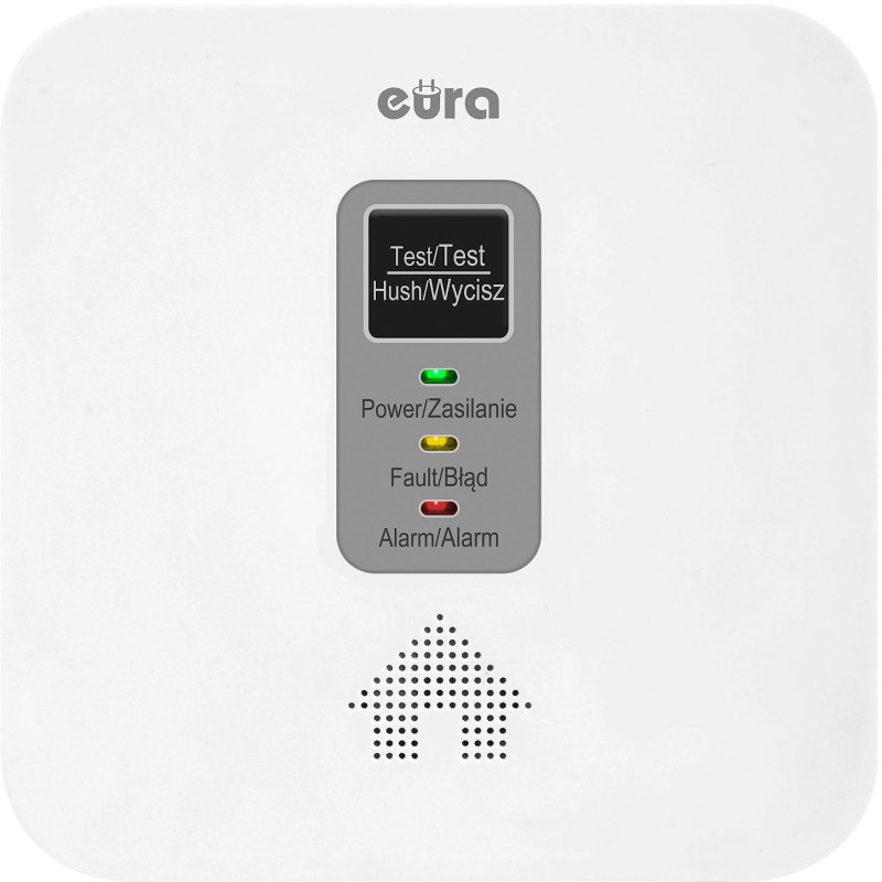 Czujnik czadu i gazu ziemnego 2w1 Eura CGD-50A2