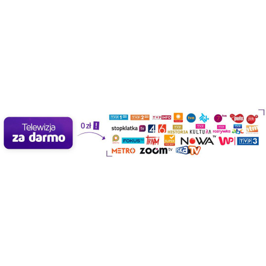 Antena pokojowa DVB-T2 Spacetronik Locus TV zasilacz 45dB