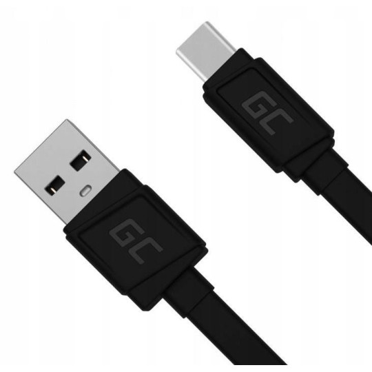 KABEL USB-A / USB-C Green Cell Matte 25cm ULTRA CHARGE QUICK CHARGE 3.0 KABGC03