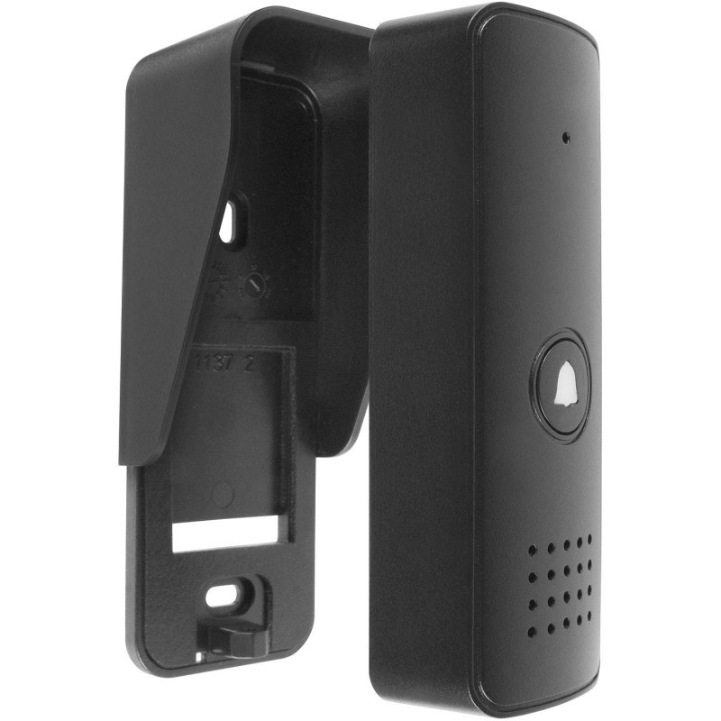 Domofon EURA ADP-09A3 czarny, głośnomówiący