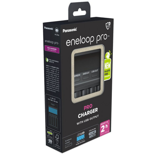 Ładowarka do akumulatorków Ni-MH Panasonic Eneloop BQ-CC65 EKO