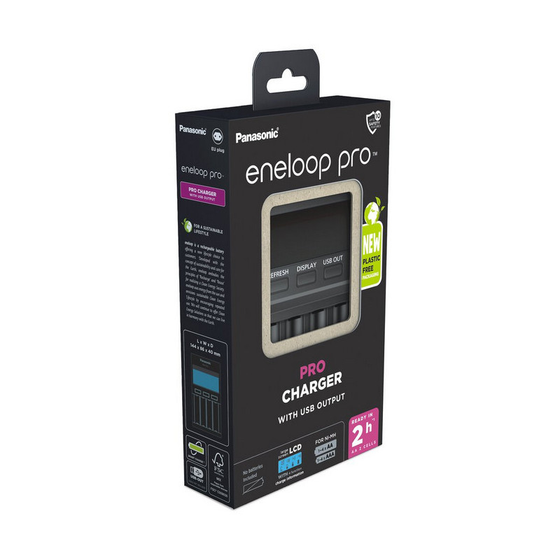 Ładowarka do akumulatorków Ni-MH Panasonic Eneloop BQ-CC65 EKO