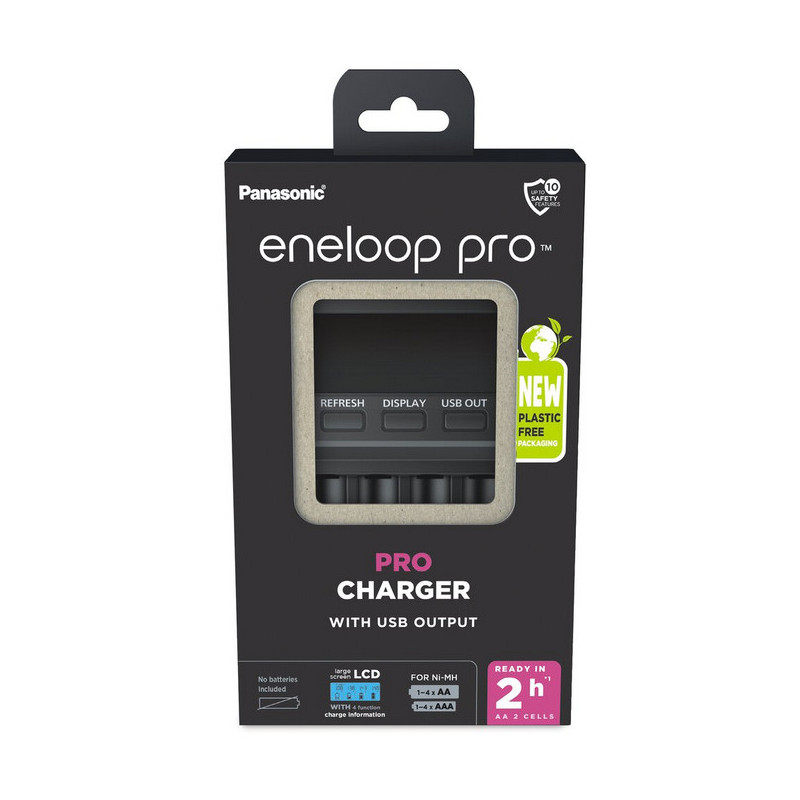 Ładowarka do akumulatorków Ni-MH Panasonic Eneloop BQ-CC65 EKO
