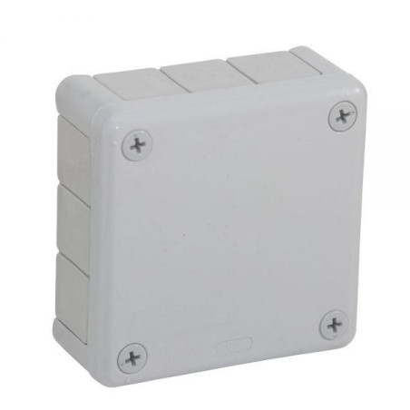 Puszka natynkowa pusta 12 wlotów VIPLAST VP-41 SZARA IP55 98x98x42mm 041-03