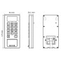 TERMINAL KONTROLI DOSTĘPU HIKVISION DS-K1T502DBFWX