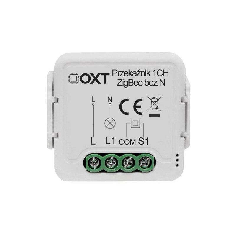 Moduł OXT mini przekaźnik 1 obw. bez N ZigBee TUYA T271