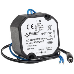 ZASILACZ IMPULSOWY HERMETYCZNY Pulsar PSC12015 12V/1,5A