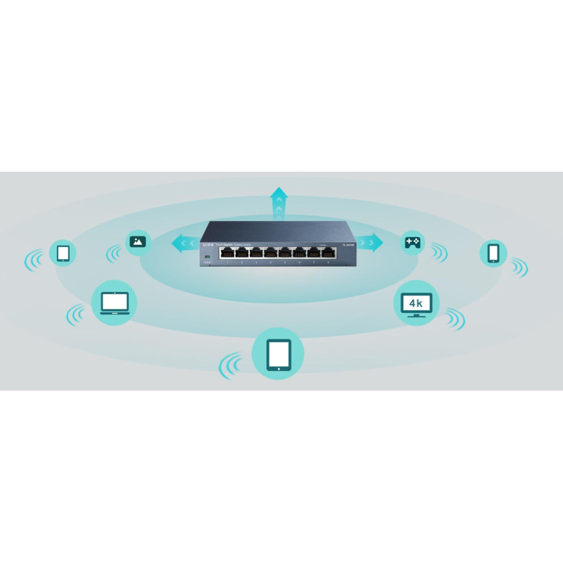 SWITCH TP-LINK TL-SG108