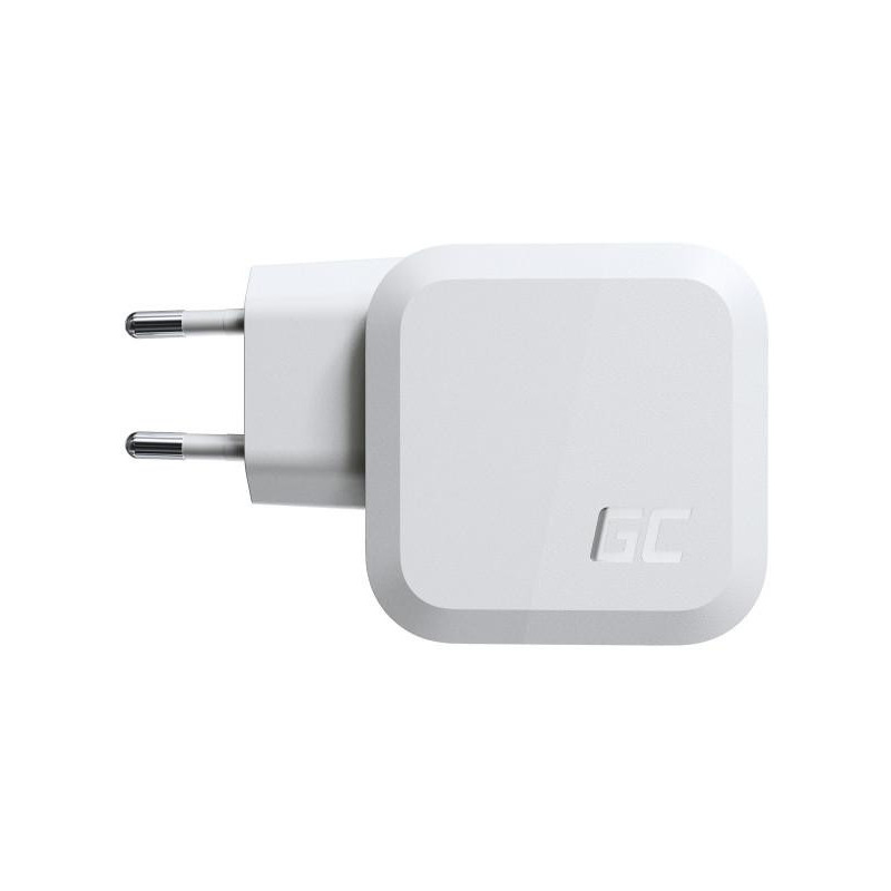 ŁADOWARKA SIECIOWA Green Cell POWERGAN 65W 2xUSB-C 1xUSB-A CHARGC08W