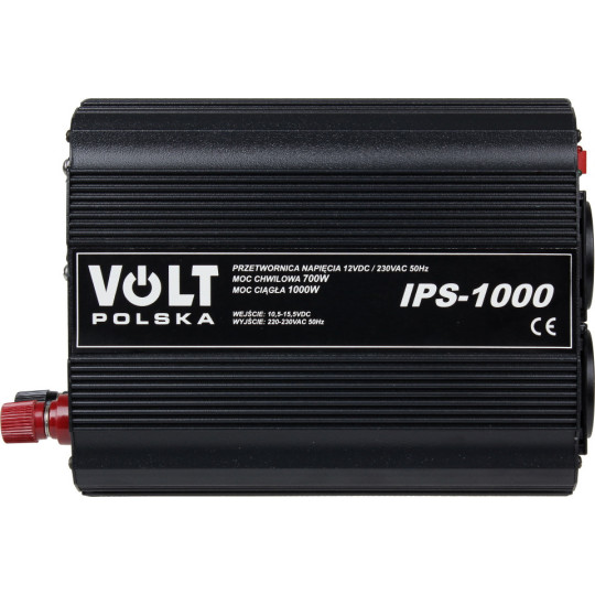 PRZETWORNICA VOLT POLSKA IPS-1000 12V / 230V 700/1000 W