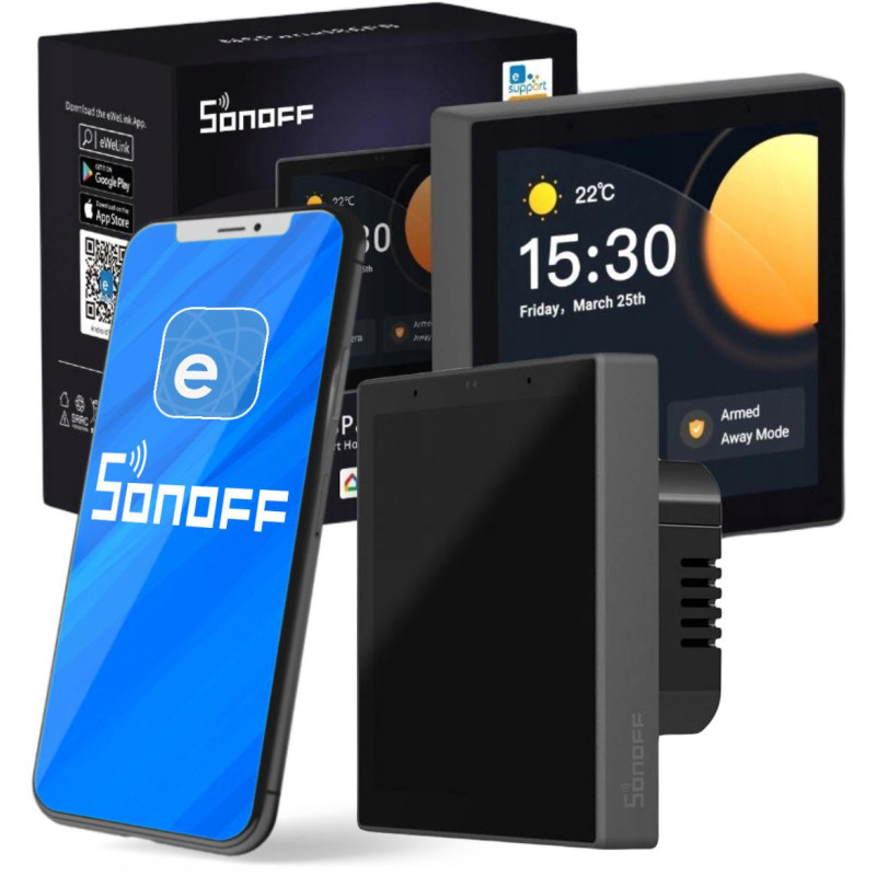 SONOFF NSPanel PRO Smart Scene | Przełącznik ścienny z wyświetlaczem