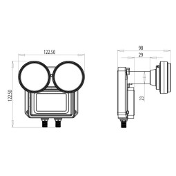 KONWERTER INVERTO MONOBLOCK TWIN; 7235