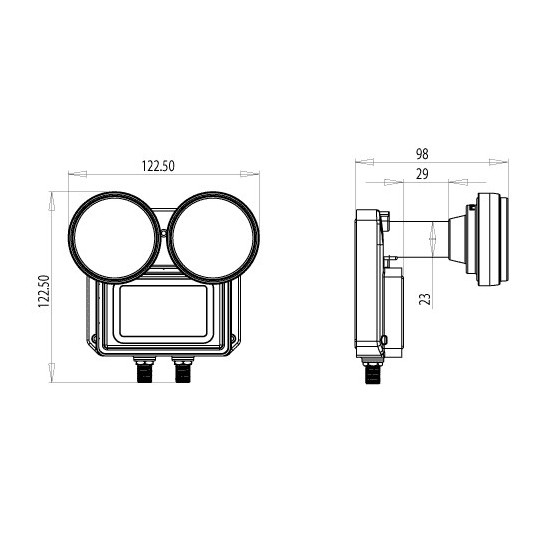 KONWERTER INVERTO MONOBLOCK TWIN; 7235