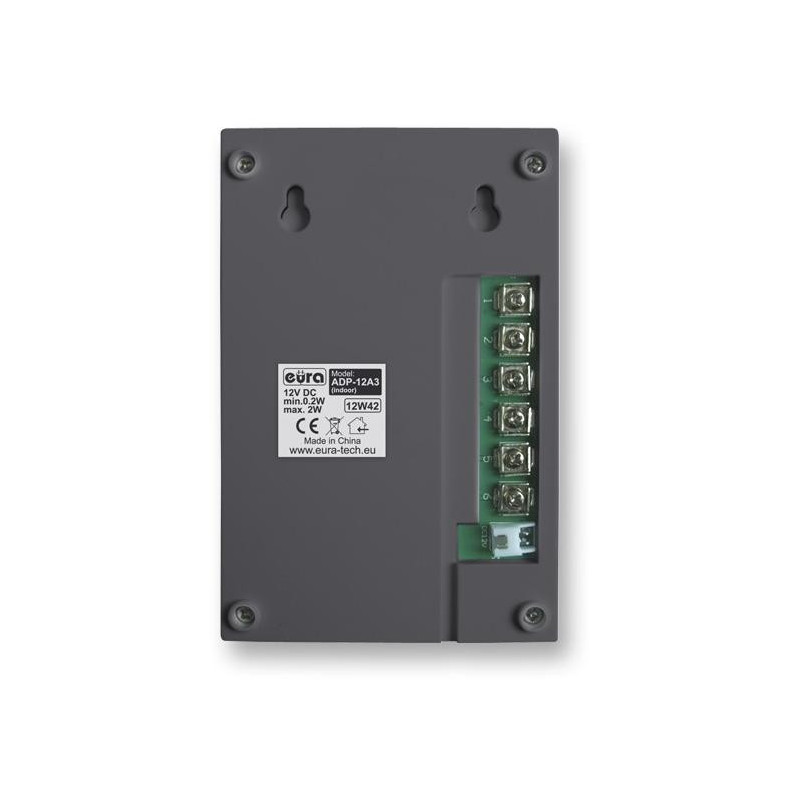 Domofon EURA ADP-12A3 "INVITO" głośnomówiący, bezsłuchawkowy