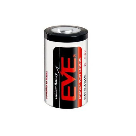 Bateria LS33600 / ER34615 D / R20 EVE 3,6V 19000mAh (1 szt.)