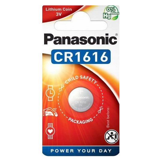 Bateria CR1616 1BL PANASONIC 3V 55mAh (1 szt.)