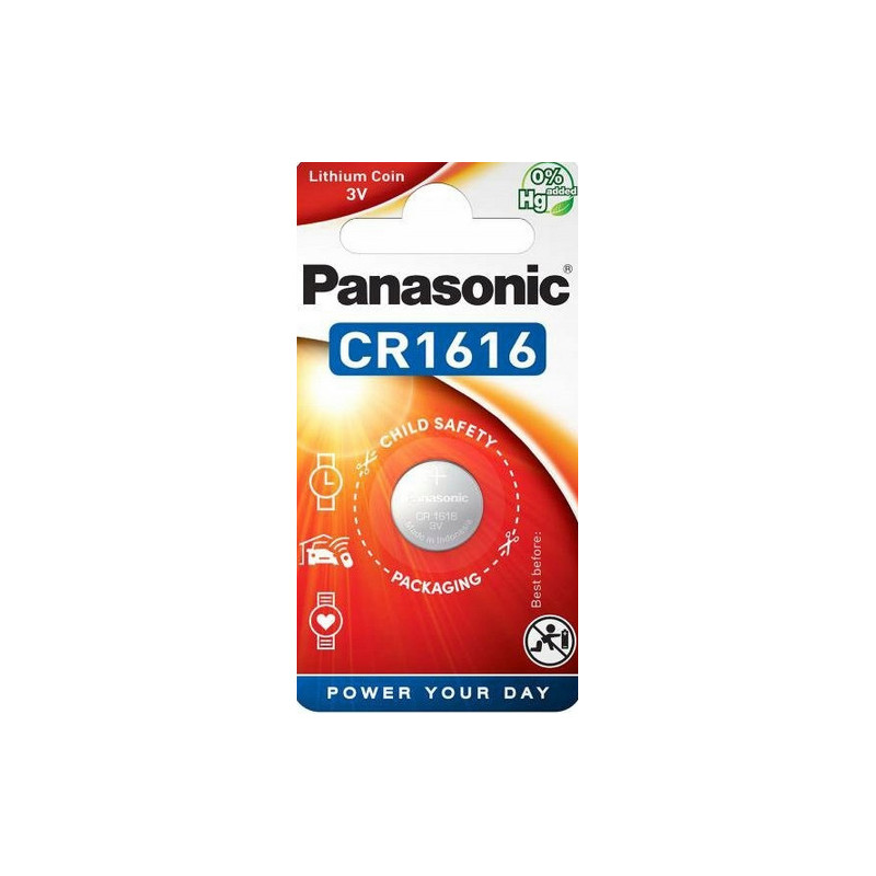 Bateria CR1616 1BL PANASONIC 3V 55mAh (1 szt.)
