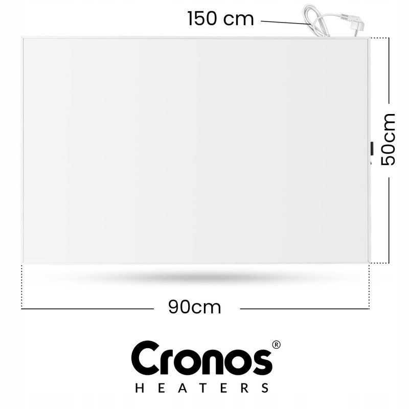 Panel grzewczy IR CRONOS Synthelith PRO CRP-500TWP White