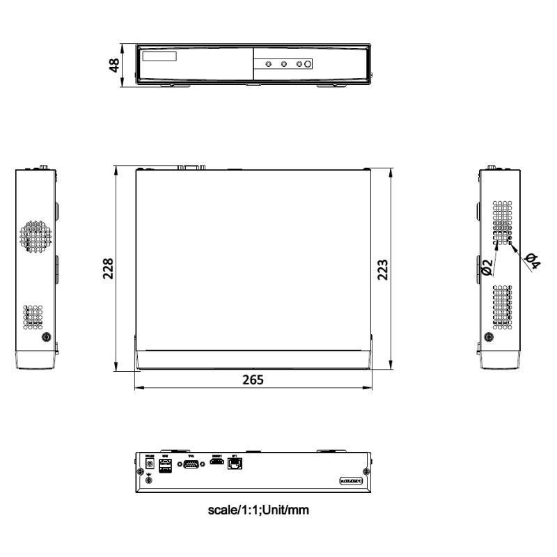 Rejestrator IP HikVision DS-7108NI-Q1/M (D)