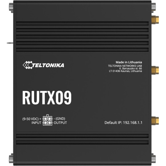 Teltonika RUTX09 router przemysłowy 4G / LTE (RUTX09000000)