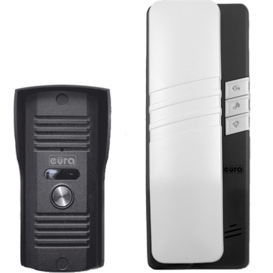 DOMOFON EURA ADP-20A3 Grafitowo Biały; 7017