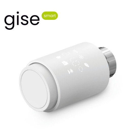 GISE Smart Głowica termostatyczna Zigbee | Tuya | GTV-ZB
