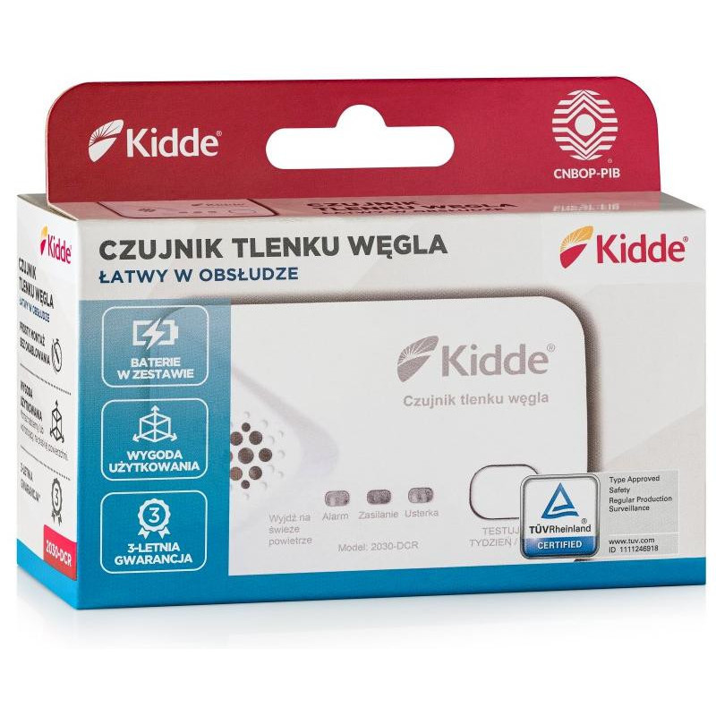 Czujnik czadu KIDDE 2030-DCR