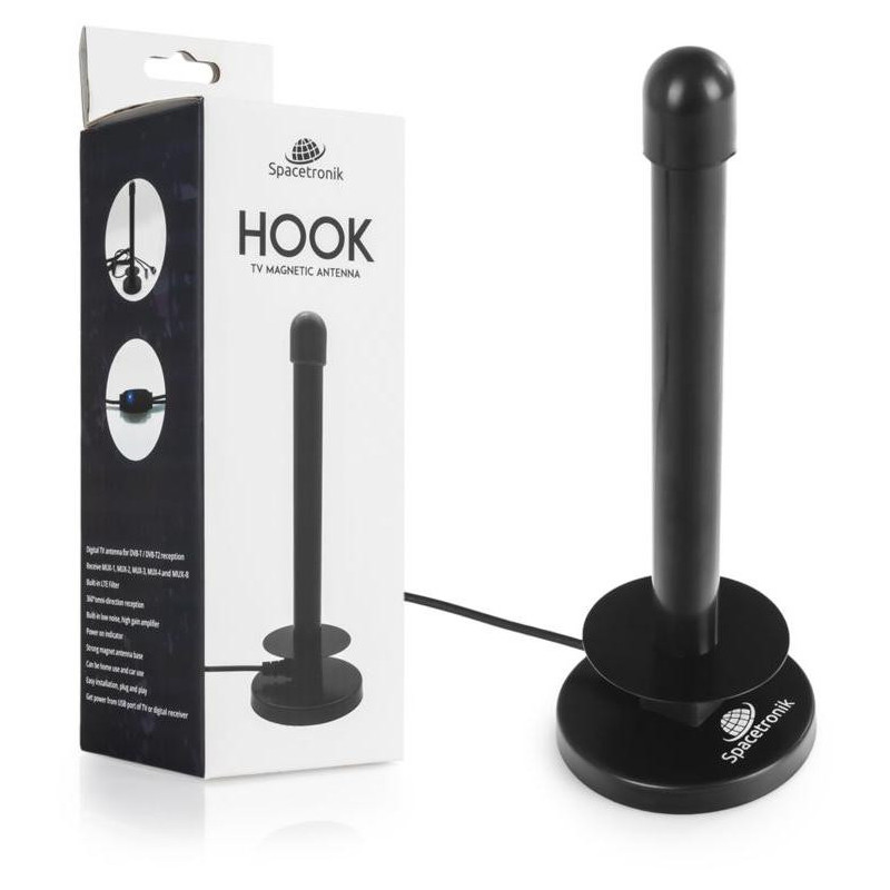 Antena magnetyczna DVB-T2 Spacetronik Hook