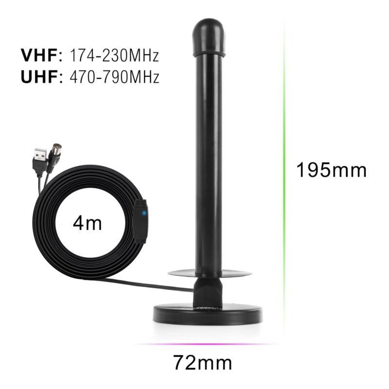 Antena magnetyczna DVB-T2 Spacetronik Hook