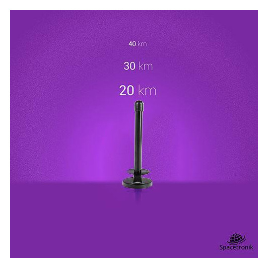 Antena magnetyczna DVB-T2 Spacetronik Hook