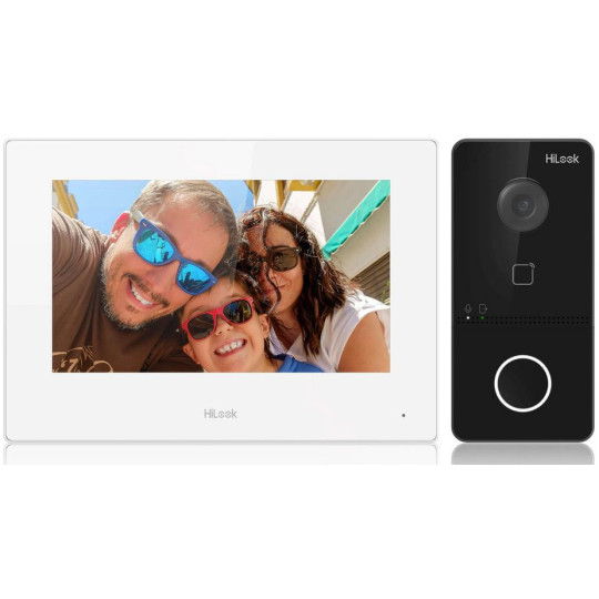 Zestaw wideodomofonowy IP Hilook by hikvision IP-VIS-SLIM-W